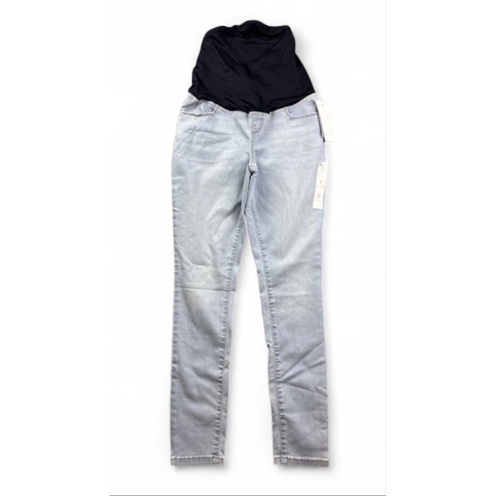 Isabel Maternity Women's Size 8 Over Belly Skinny Jeans Light Wash NWT